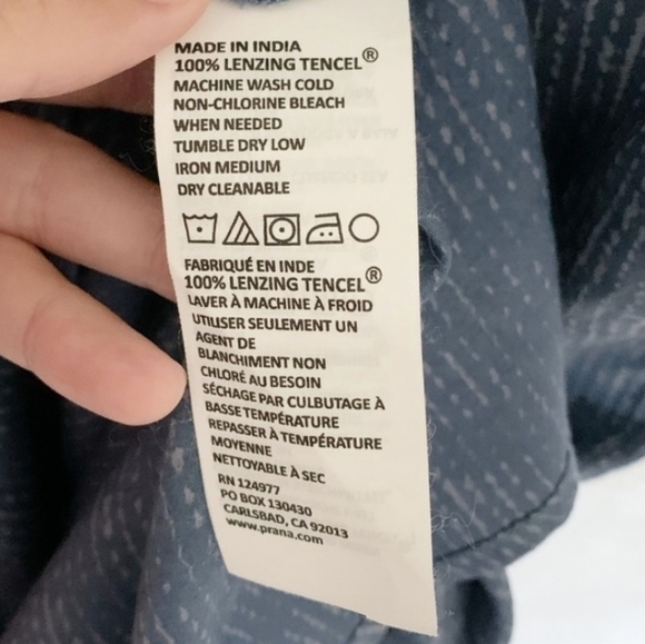 PRANA Lenora Off the Shoulder Dress, Size L, NEW! - Picture 9 of 10